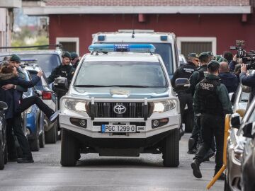 Llegada a declarar al juzgado del hombre que confes&oacute; el crimen del menor de 13 a&ntilde;os