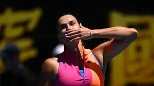 Aryna Sabalenka en el Open de Australia Aryna Sabalenka en el Open de Australia