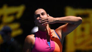 Aryna Sabalenka en el Open de Australia