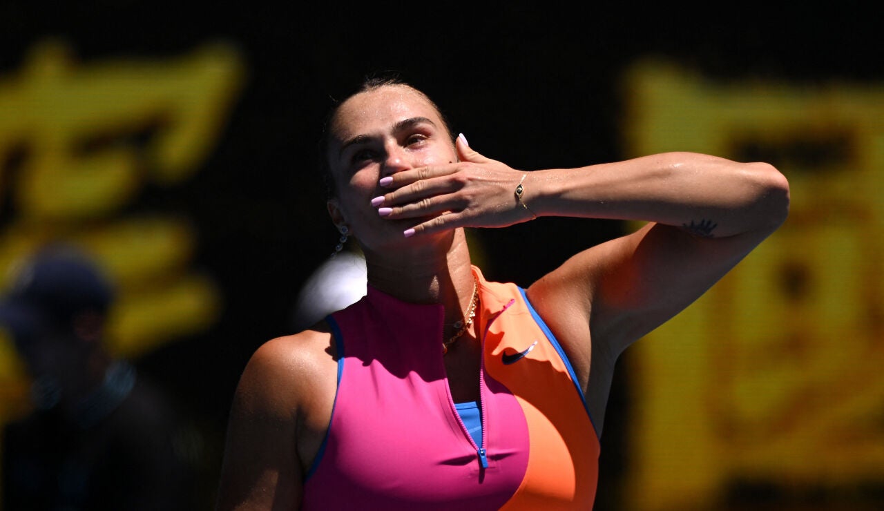 Aryna Sabalenka en el Open de Australia