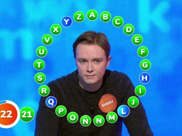 Manu, lanzado a la remontada en El Rosco: se juega la victoria y sus opciones de bote en una respuesta