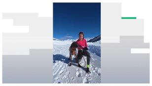 Leire Fern&aacute;ndez y Chispas