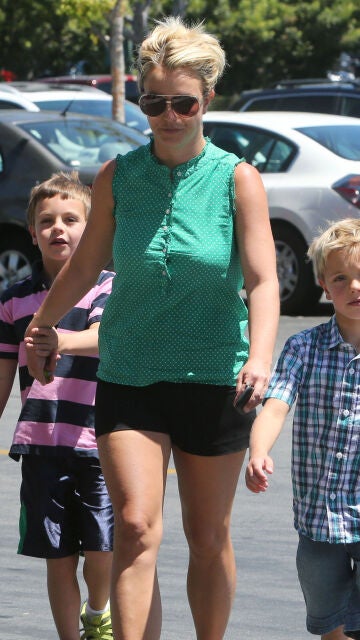 Britney Spears y sus hijos