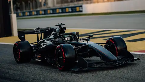 El AMR26, en Montmeló El AMR26, en Montmeló