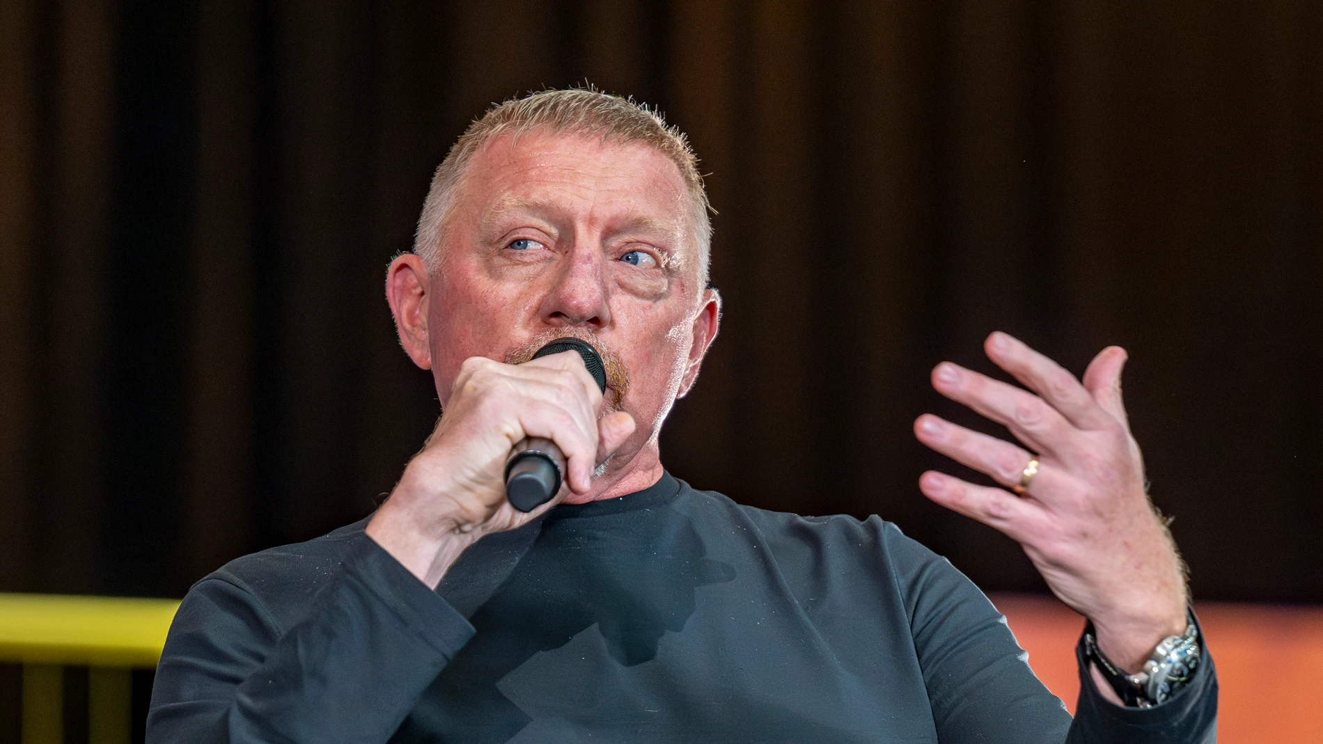 Boris Becker, en una imagen de archivo Boris Becker, en una imagen de archivo