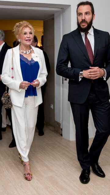 Carmen Cervera y Borja Thyssen