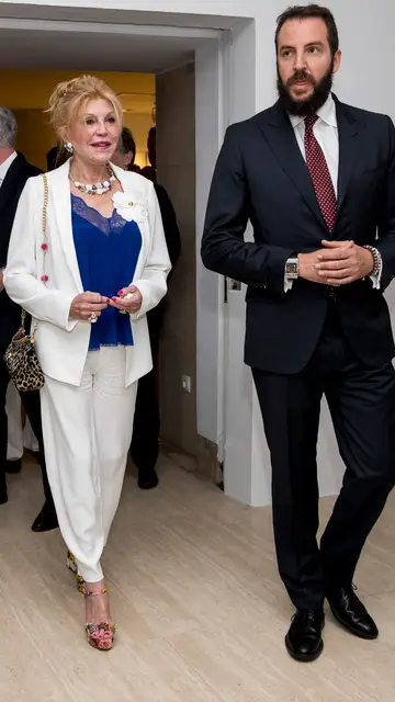 Carmen Cervera y Borja Thyssen Carmen Cervera y Borja Thyssen