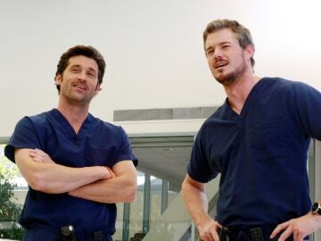 Patrick Dempsey y Eric Dane en Anatom&iacute;a de Grey