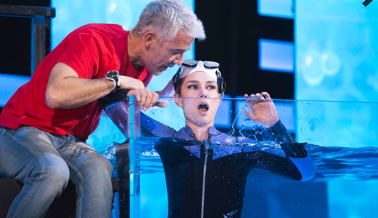 &iexcl;Impresionante! Patricia Conde, toda una guerrera, con 3:43 minutos en apnea