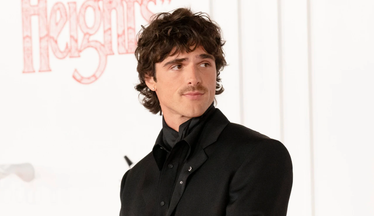 Jacob Elordi en la presentación de Cumbres Borrascosas