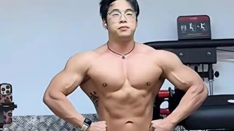 Influencer y culturista chino fallecido
