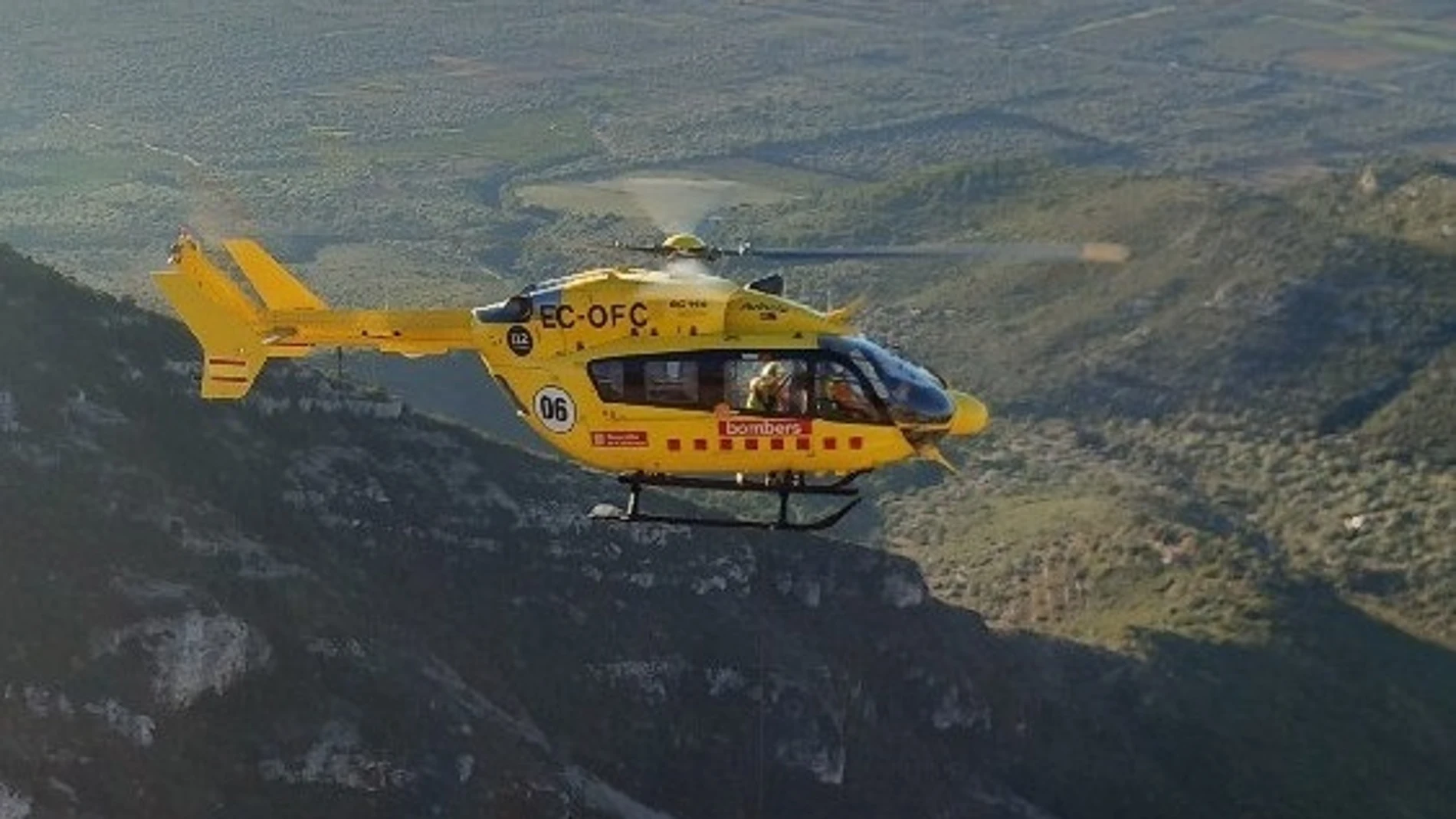 Imagen del helicóptero de Bombers Imagen del helicóptero de Bombers