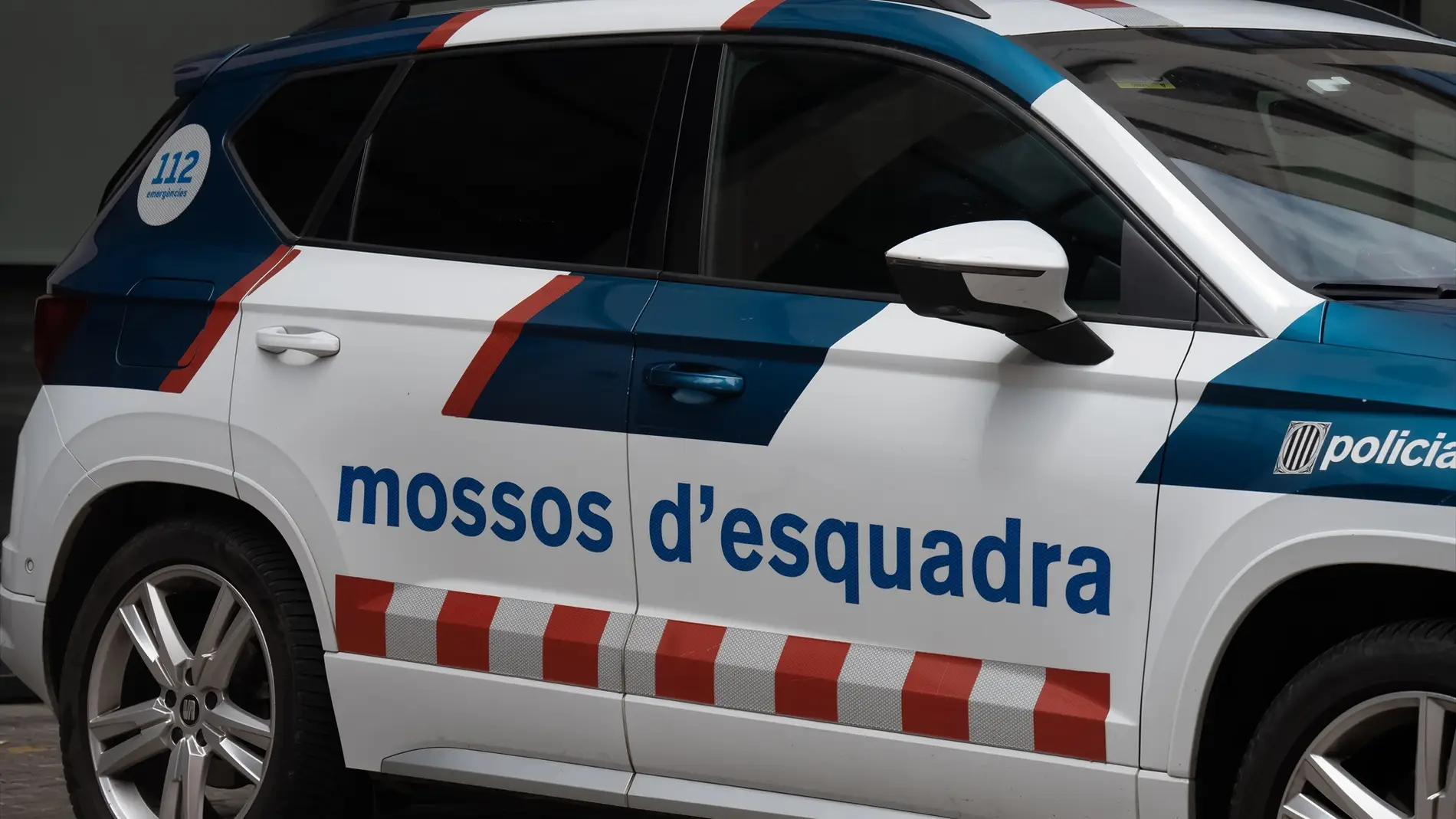 Imagen de un coche de los Mossos d'Esquadra Imagen de un coche de los Mossos d'Esquadra
