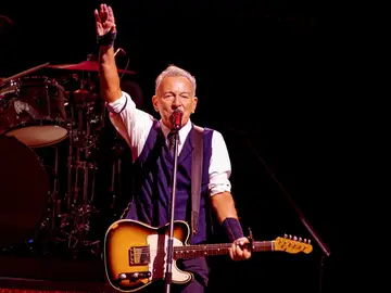 Bruce Springsteen cantando Bruce Springsteen cantando