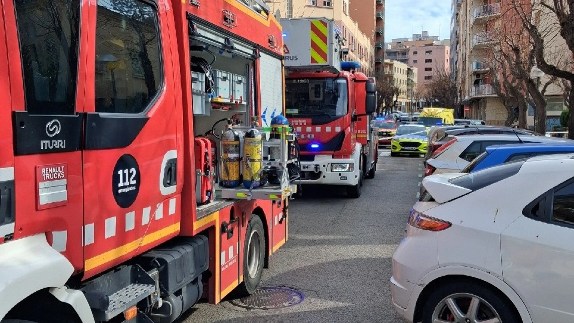 Muere un hombre en el incendio de una vivienda en Tarragona Muere un hombre en el incendio de una vivienda en Tarragona