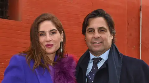 Lourdes Montes y Fran Rivera en la boda de María Eugenia González-Serna Juan Molina Ponce Lourdes Montes y Fran Rivera en la boda de María Eugenia González-Serna Juan Molina Ponce