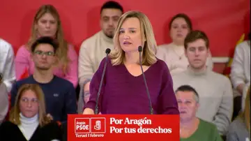 Sánchez y Pilar Alegría intervienen en un acto en Teruel para intentar robar un escaño a Teruel Existe Sánchez y Pilar Alegría intervienen en un acto en Teruel para intentar robar un escaño a Teruel Existe