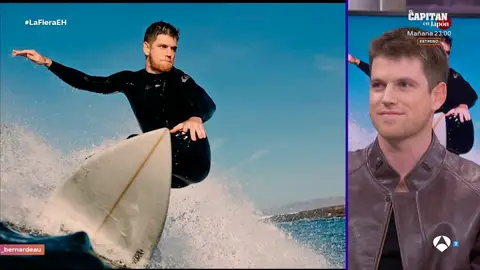 Miguel Bernardeau desvela su pasión por el surf: "Disfruto de encontrar mis límites con el mar" Miguel Bernardeau desvela su pasión por el surf: "Disfruto de encontrar mis límites con el mar"
