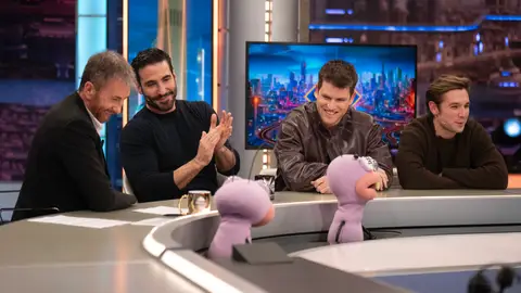 Carlos Cuevas, Miguel Bernardeau y Miguel Ángel Silvestre Carlos Cuevas, Miguel Bernardeau y Miguel Ángel Silvestre