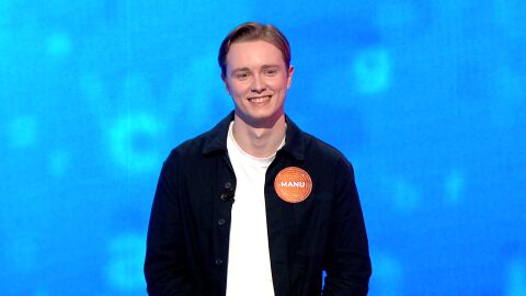 El &uacute;ltimo poema de Manu en Pasapalabra para despedir a los invitados: &ldquo;Los dulces no a-Marwan&rdquo;