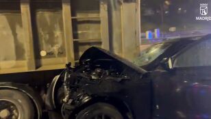 Accidente en la M-30 de Madrid