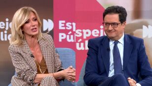 &Oacute;scar L&oacute;pez, en Espejo P&uacute;blico.