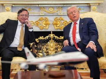Gustavo Petro y Donald Trump, en Casa Blanca