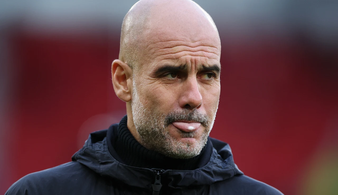 Pep Guardiola, entrenador del Manchester City