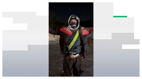 Iv&aacute;n Penalba, en la Arrowhead 135