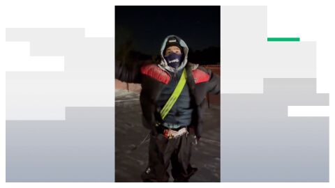 Iv&aacute;n Penalba, en la Arrowhead 135