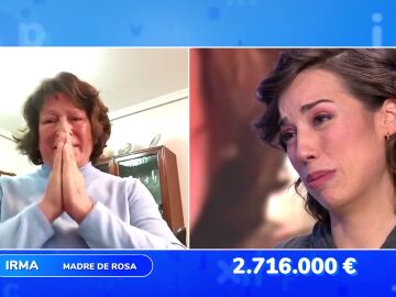 Las l&aacute;grimas de Rosa al dar la noticia del bote a su madre: &ldquo;&iquest;Tienes pizza en el congelador para celebrar?&rdquo;