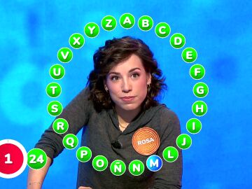 El Rosco completo con el que Rosa Rodr&iacute;guez ha ganado el bote de Pasapalabra 