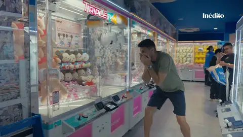 Las trampas de Joaquín en la máquina recreativa japonesa Las trampas de Joaquín en la máquina recreativa japonesa