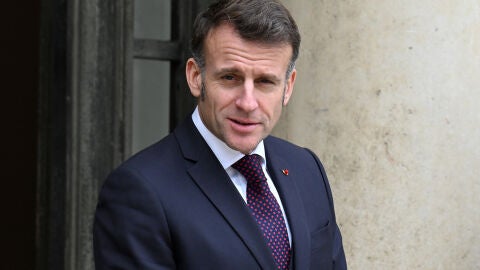 January 29, 2026: France's President Emmanuel Macron welcome M. Robert Fico at the Elysee Palace in Paris, on January 29, 2026. Europa Press/Contacto/Lionel Urman 29/01/2026 ONLY FOR USE IN SPAIN