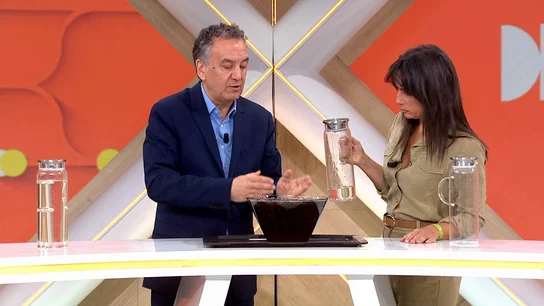 Lorena García en Espejo Público. Lorena García en Espejo Público.