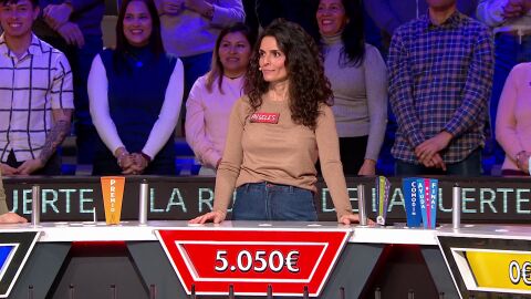 Un fallo inesperado deja en el aire los 5.000&euro; de &Aacute;ngeles en La ruleta de la suerte