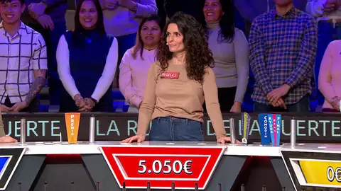 Un fallo inesperado deja en el aire los 5.000€ de Ángeles en La ruleta de la suerte Un fallo inesperado deja en el aire los 5.000€ de Ángeles en La ruleta de la suerte