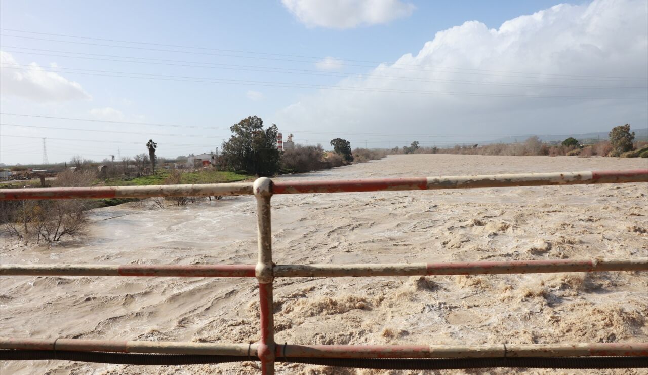 Crecida del r&iacute;o Guadalquivir