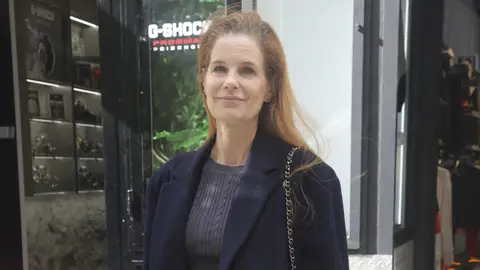 Olivia de Borbón ante las cámaras Olivia de Borbón ante las cámaras