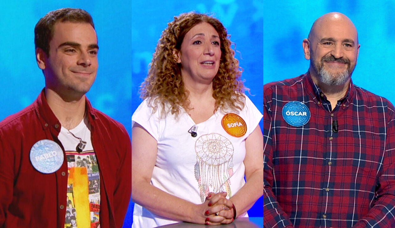 Los ganadores de Pasapalabra dan la bienvenida a Rosa Rodr&iacute;guez: "Enhorabuena por c&oacute;mo lo has hecho"