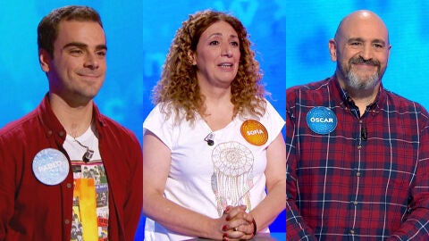 Los ganadores de Pasapalabra dan la bienvenida a Rosa Rodr&iacute;guez: "Enhorabuena por c&oacute;mo lo has hecho"