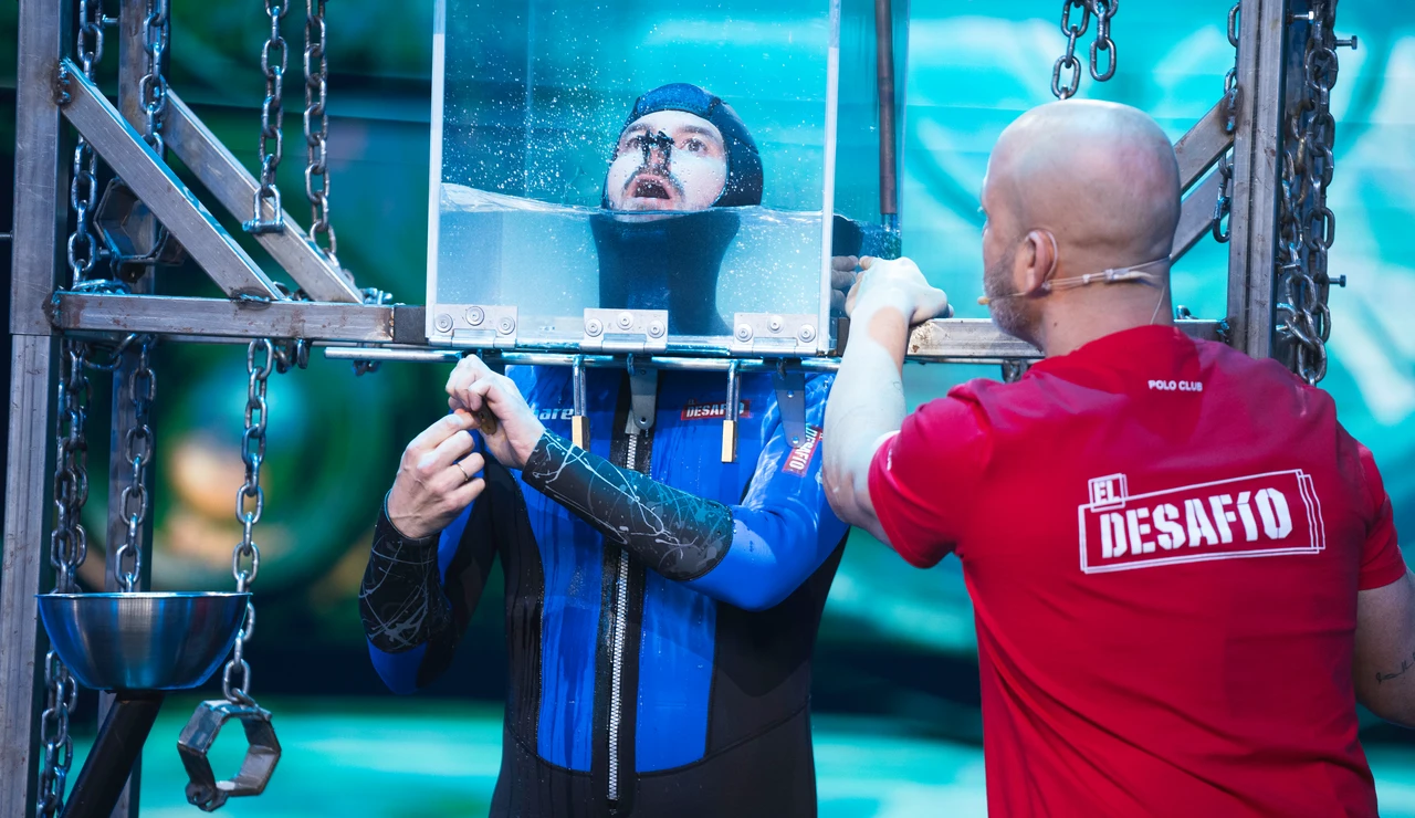 ¡Al límite! Willy Bárcenas sufre con sus miedos en la Escafandra Mortal