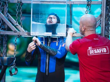 &iexcl;Al l&iacute;mite! Willy B&aacute;rcenas sufre con sus miedos en la Escafandra Mortal