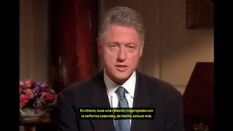 Bill Clinton es absuelto por de los cargos de obstrucción a la justicia Bill Clinton es absuelto por de los cargos de obstrucción a la justicia