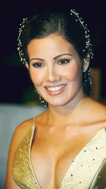 Virginia Troconis el día de su boda Virginia Troconis el día de su boda