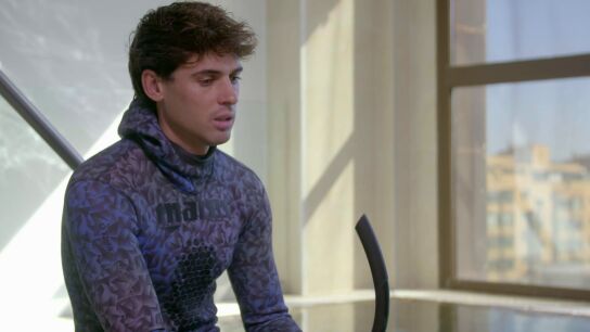 Daniel Illescas guarda mucho respeto a la apnea