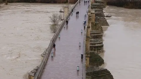 Crecida del río Guadalquivir a su paso por Córdoba Crecida del río Guadalquivir a su paso por Córdoba