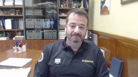 Jaime Domínguez, bombero Consorcio Bomberos de Cádiz Jaime Domínguez, bombero Consorcio Bomberos de Cádiz