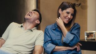 El ataque de risa de Joaqu&iacute;n ante la espontaneidad de Susana Saborido: "Le has llamado Kawasaki"