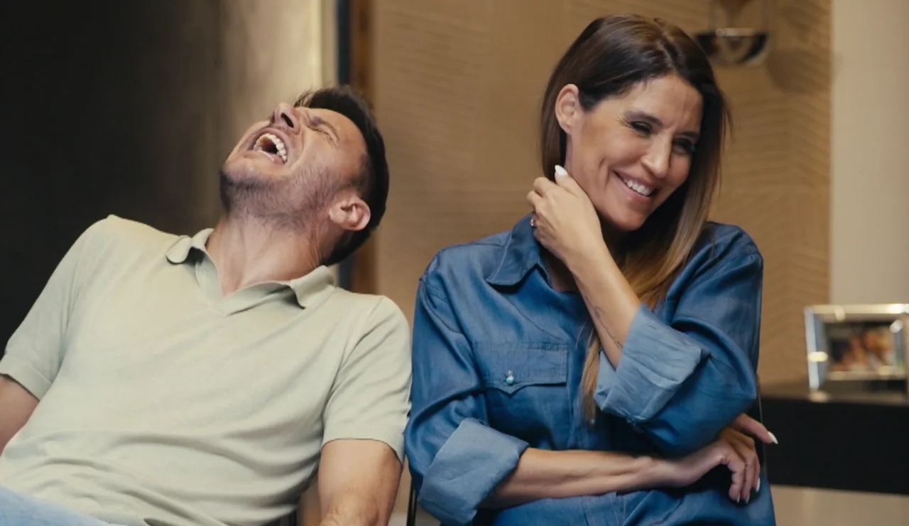 El ataque de risa de Joaquín ante la espontaneidad de Susana Saborido: "Le has llamado Kawasaki"